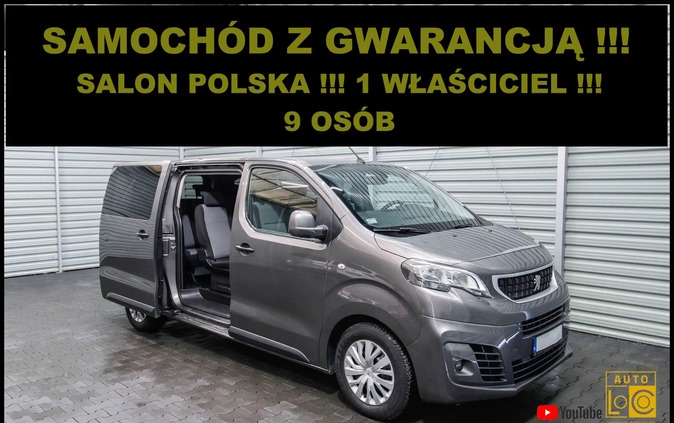 małopolskie Peugeot Traveller cena 89999 przebieg: 90000, rok produkcji 2018 z Warta